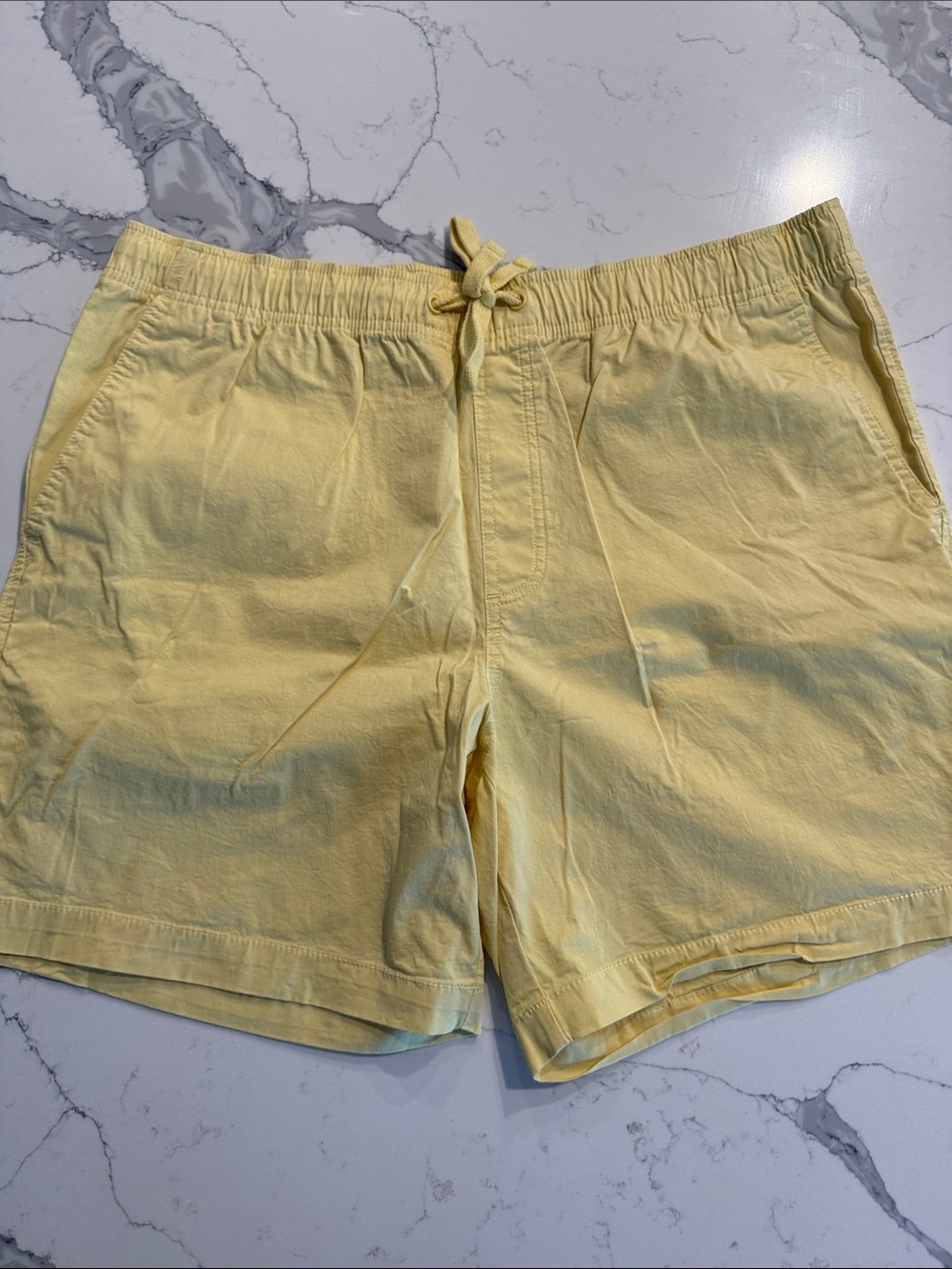 Club Room XL Yellow Drawstring Waist Casual Shorts